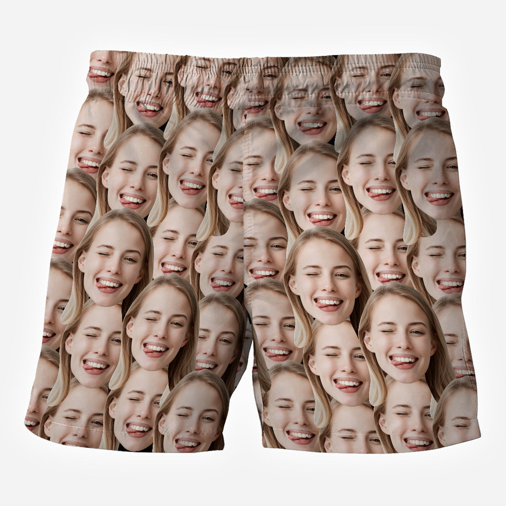 Custom Photo Men Shorts - gift for dog lover, cat lover, husband, boyfriend - Personalized Men Shorts