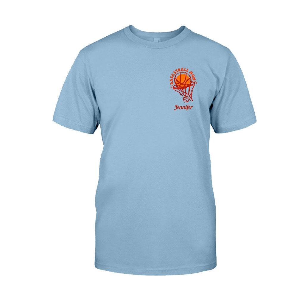 Basketball Mom - Personalized Basketball T-shirt And Hoodie