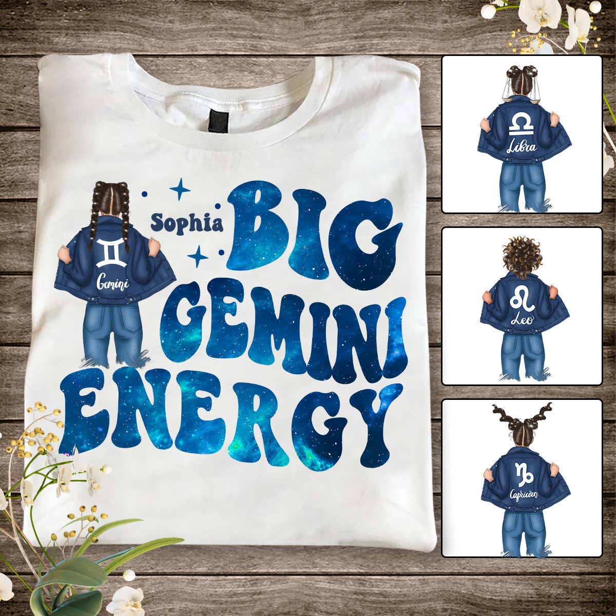 Big Energy - Personalized Horoscope T-shirt And Hoodie