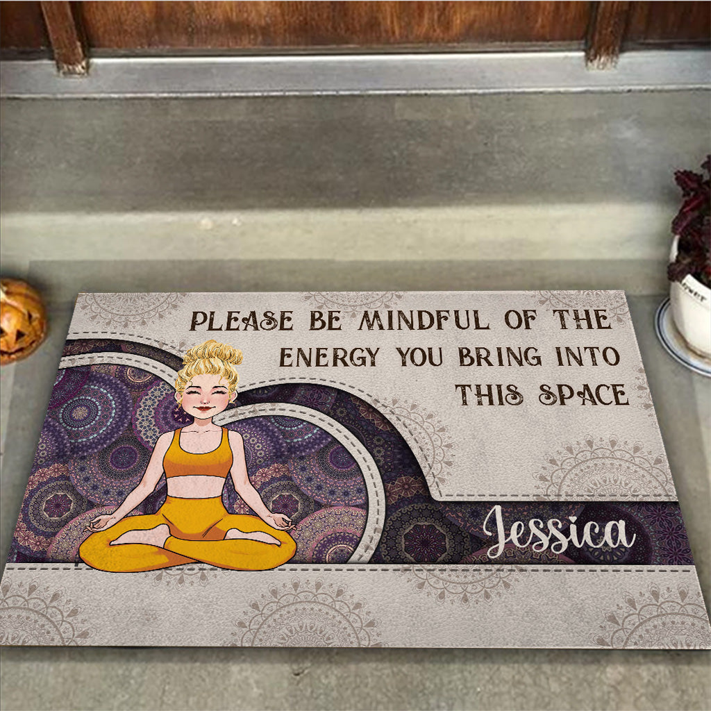 Namaste - Personalized Yoga Doormat