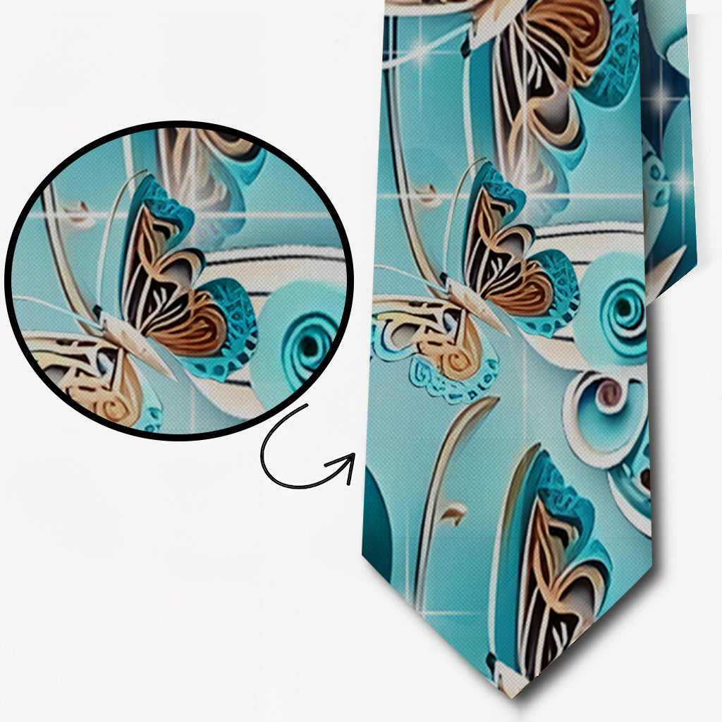 Love Butterflies - Butterfly Necktie