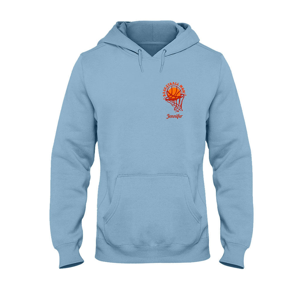 Basketball Mom - Personalized Basketball T-shirt And Hoodie