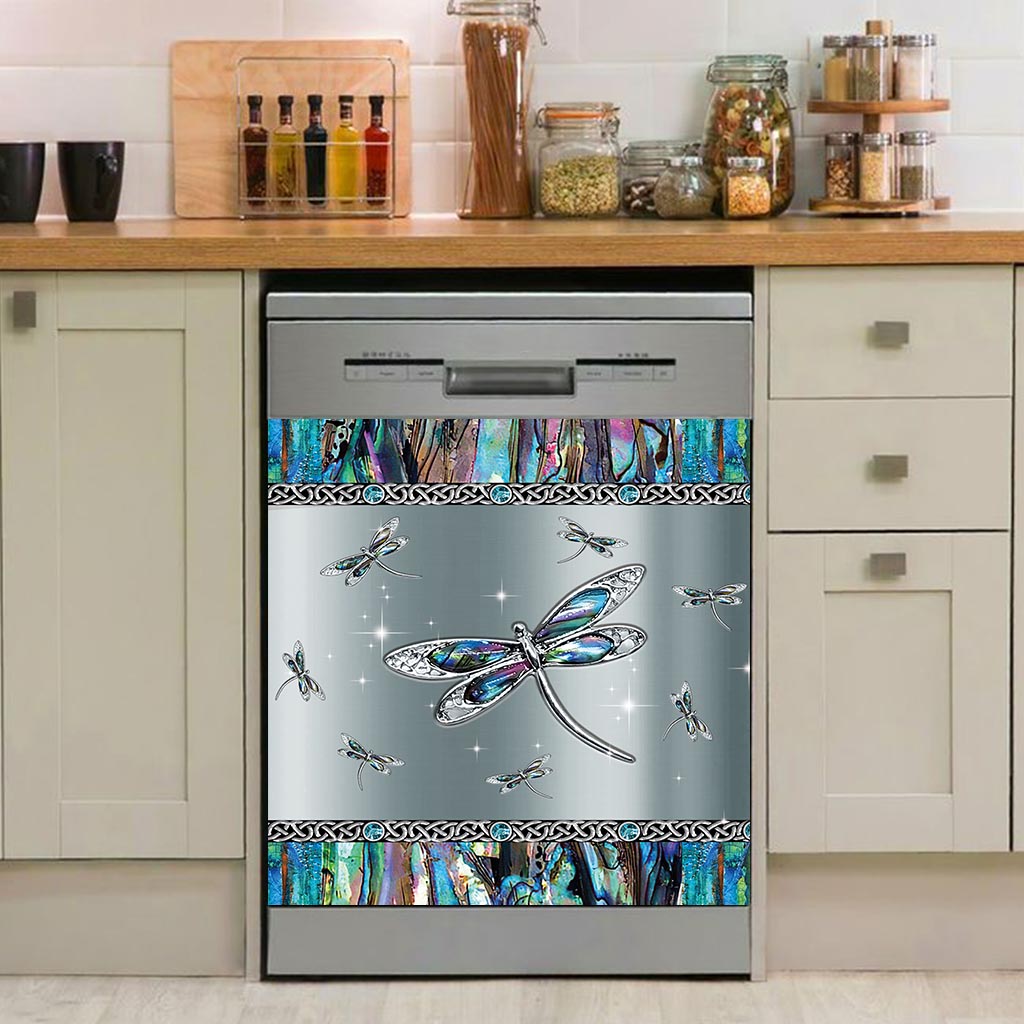 Mystery Dragonfly - Dragonfly Dishwasher Cover