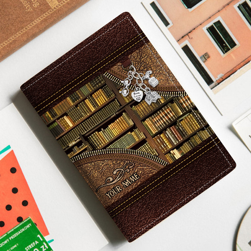 Library - Personalized Librarian Passport Holder