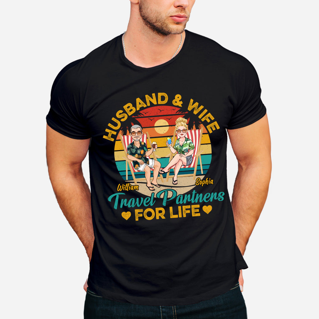 Travel Partners For Life - Personalized Travelling T-shirt & Hoodie