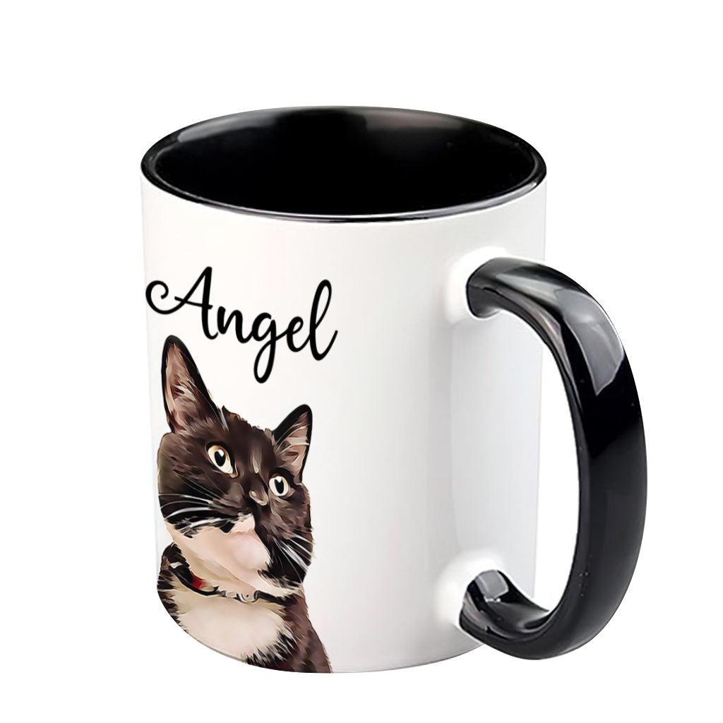 Cat Lover - Personalized Cat Accent Mug