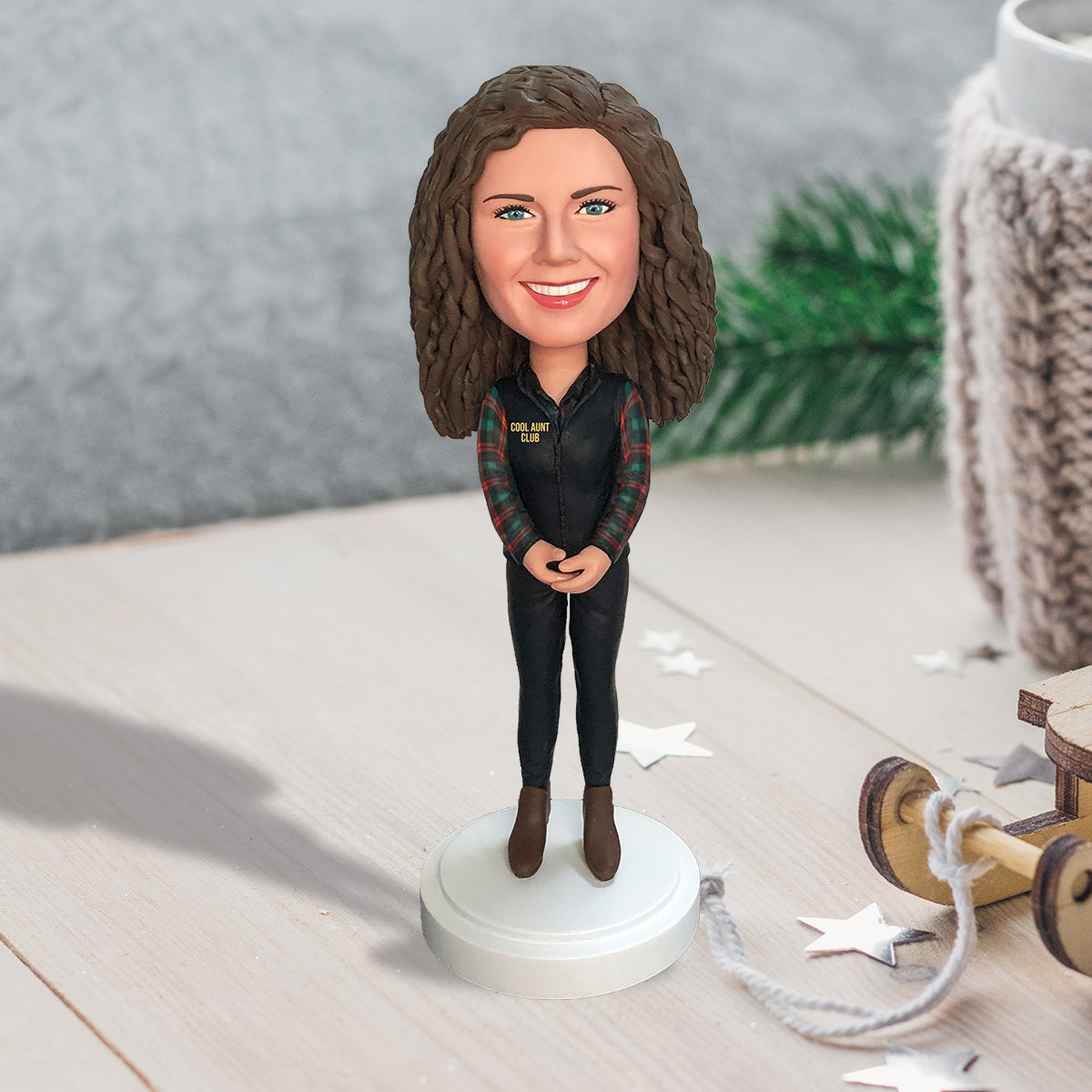 Best Aunt Ever - Gift for Aunt - Personalized Bobblehead