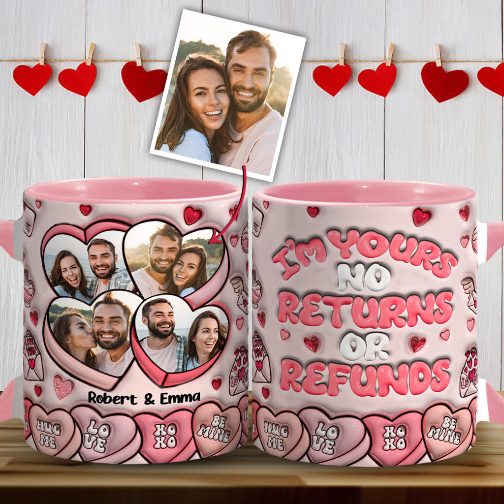 Discover I'm Your No Returns Or Refunds - Personalized Couple Accent Mug