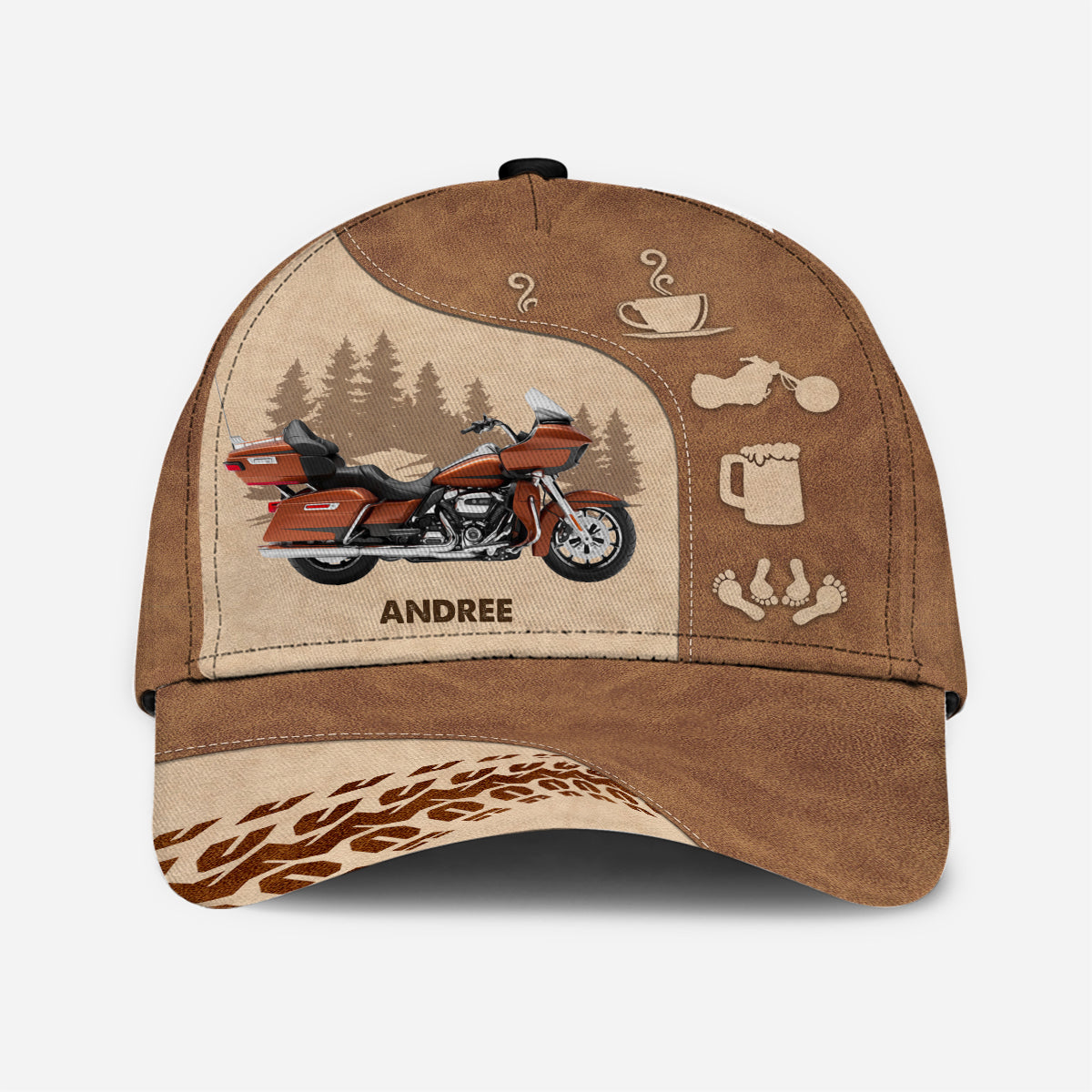 Happy Life - Personalized Biker Classic Cap