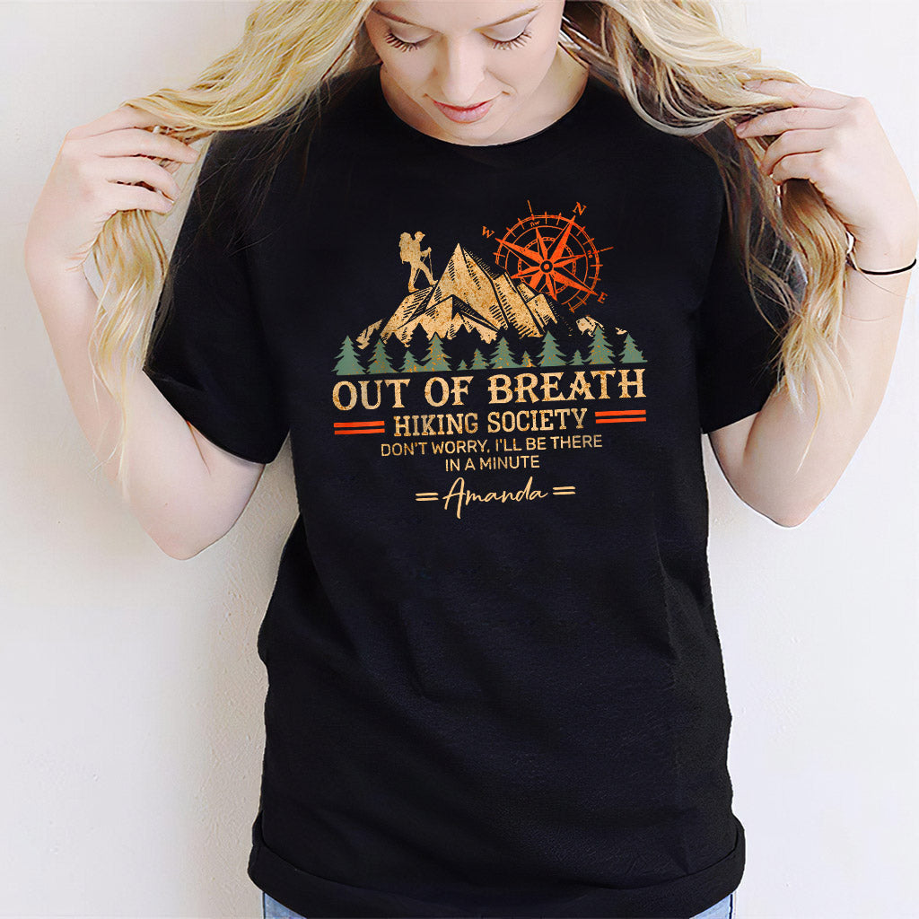 Hiking Society - Personalized Hiking T-shirt And Hoodie