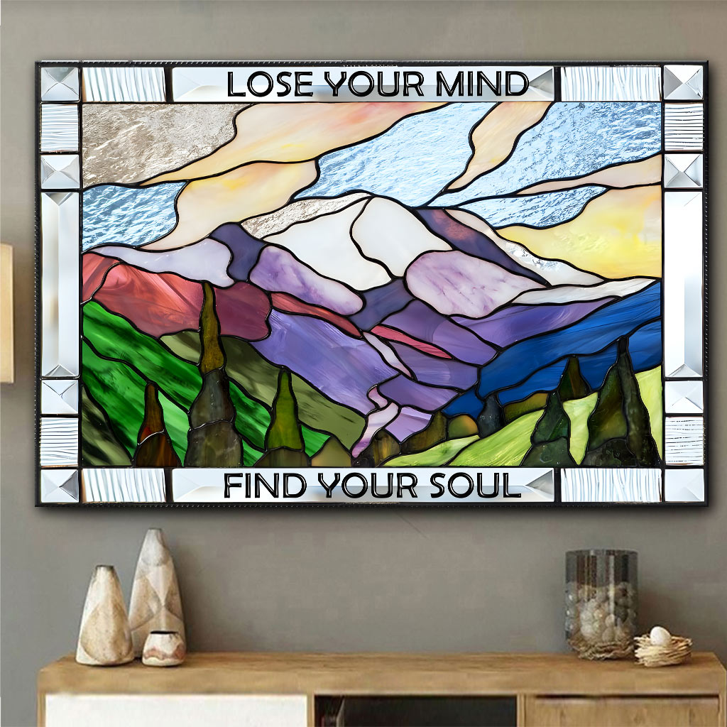 Lose Your Mind Hiking Canvas And Poster