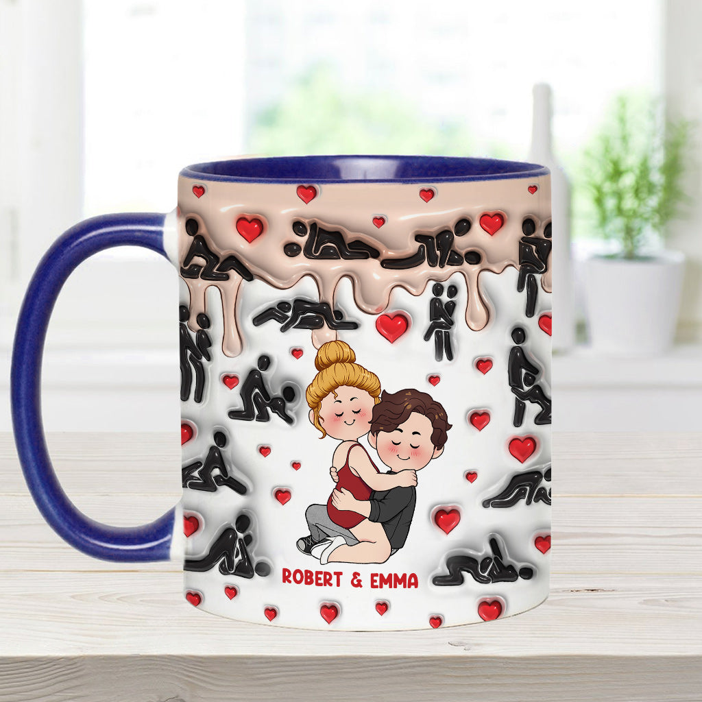 My Favorite Thing To Do Is You - Personalized Couple Accent Mug