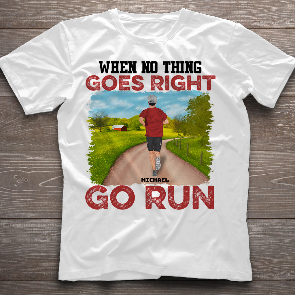 Life Is Better In Running Shoes - Personalized Running T-shirt & Hoodie