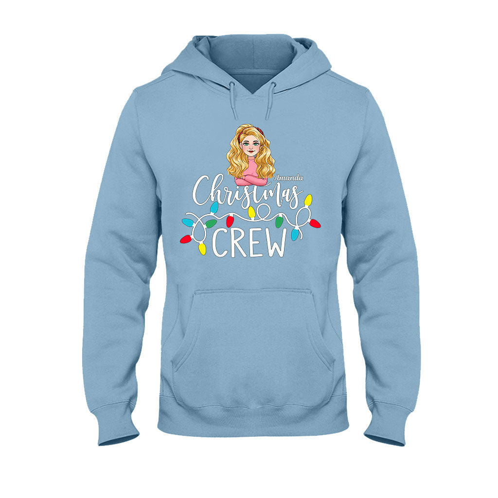 Christmas Crew - Personalized Christmas T-shirt And Hoodie