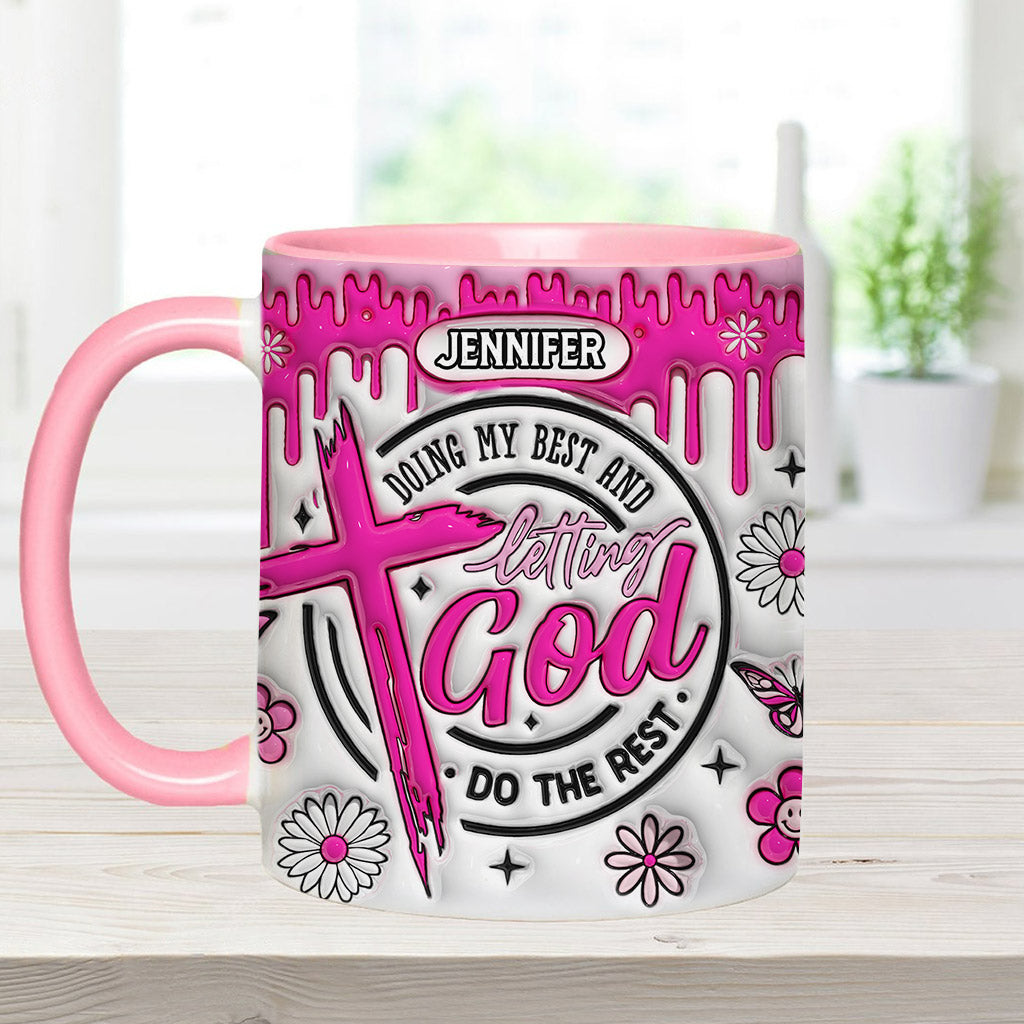 Doing My Best - Personalized Christian Accent Mug