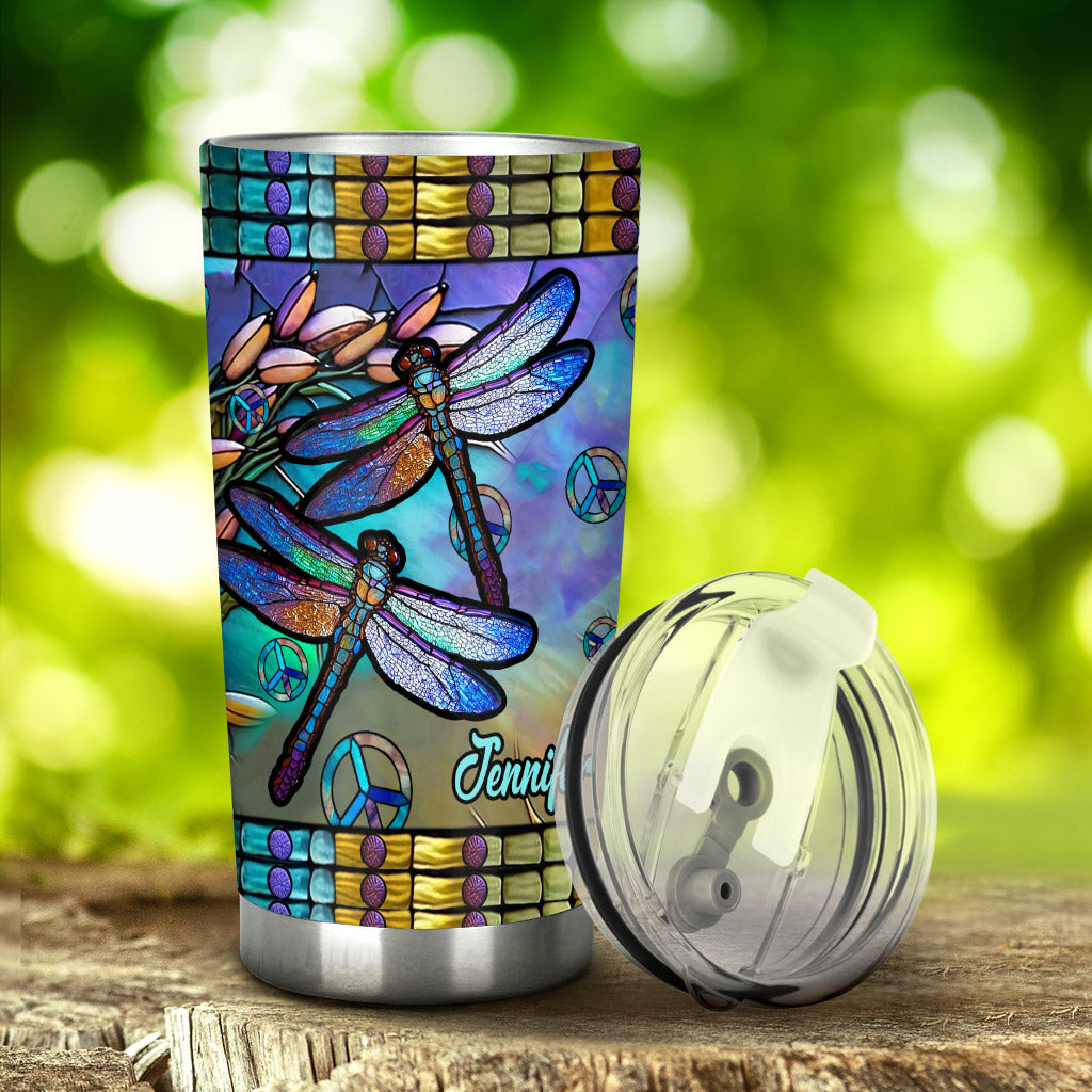 The Soul Of A Witch - Personalized Tumbler Cup - Gift For Hippies