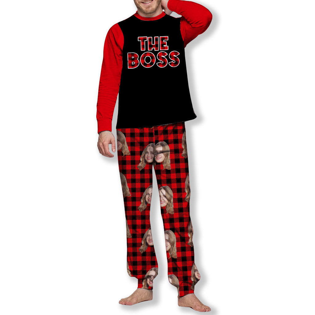 The Boss & The Real Boss - Personalized Kid Pajamas Set