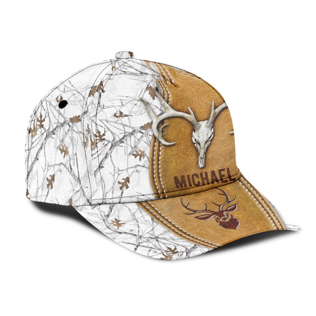 Deer Skull - Personalized Hunting Classic Cap