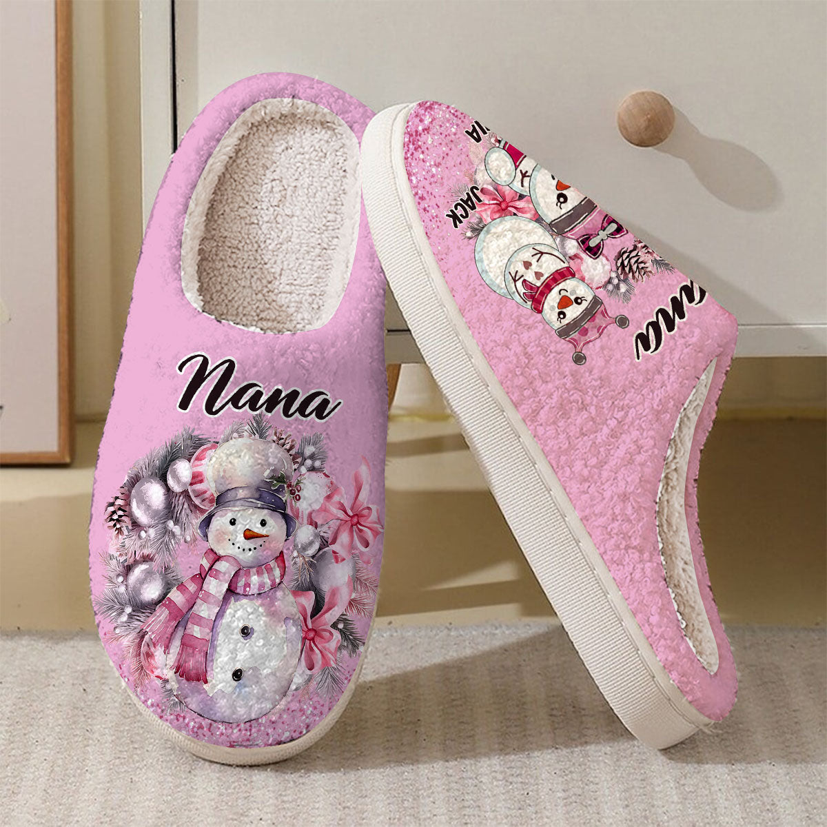 Great Nana - Personalized Grandma Slippers