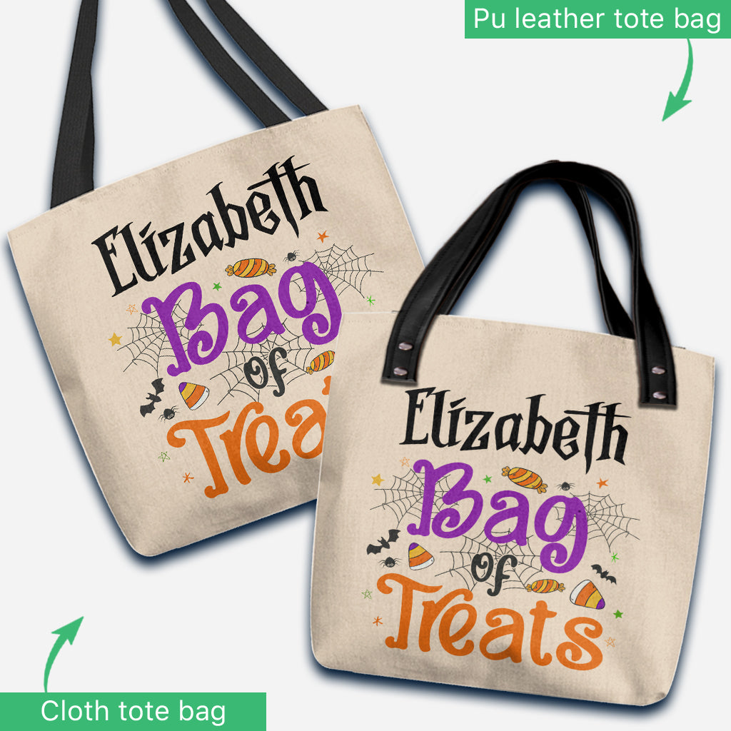 Bag Of Treats - Personalized Kid Tote Bag