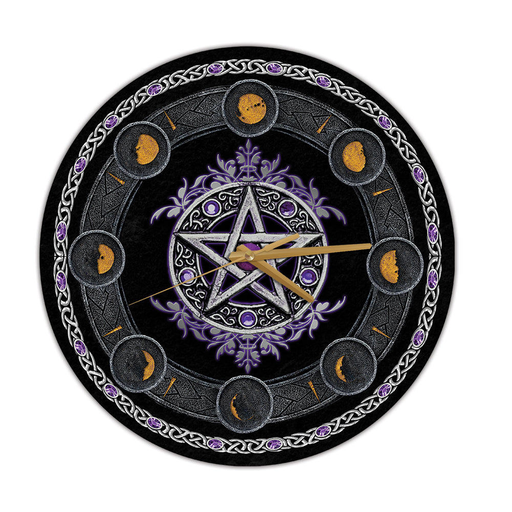 Witch Please Witch Wall Clock