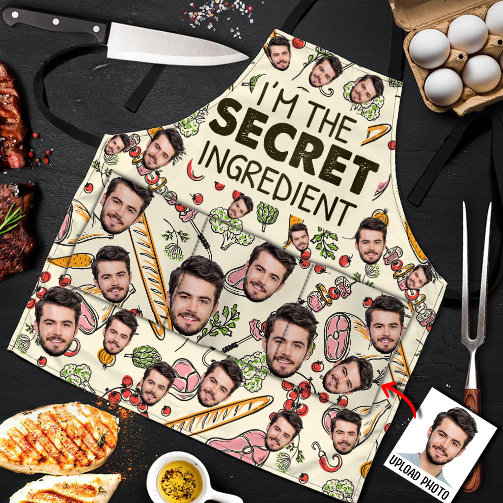 I'm The Secret Ingredient - Personalized Couple Apron