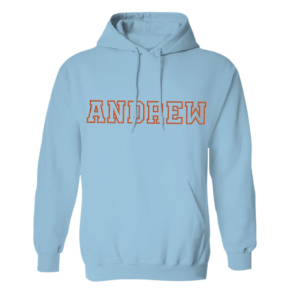 Custom Name - Personalized Uncle Embroidered Hoodie