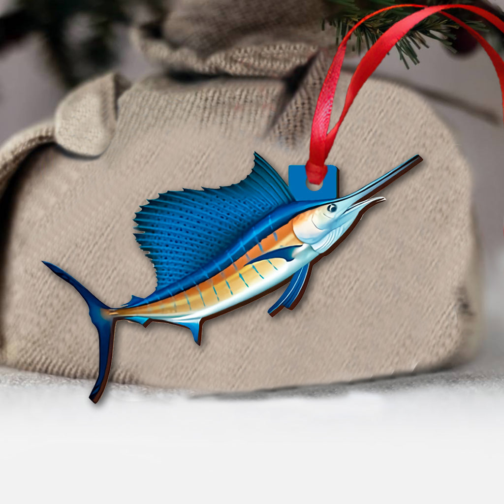Love Fishing - Personalized Fishing Ornament