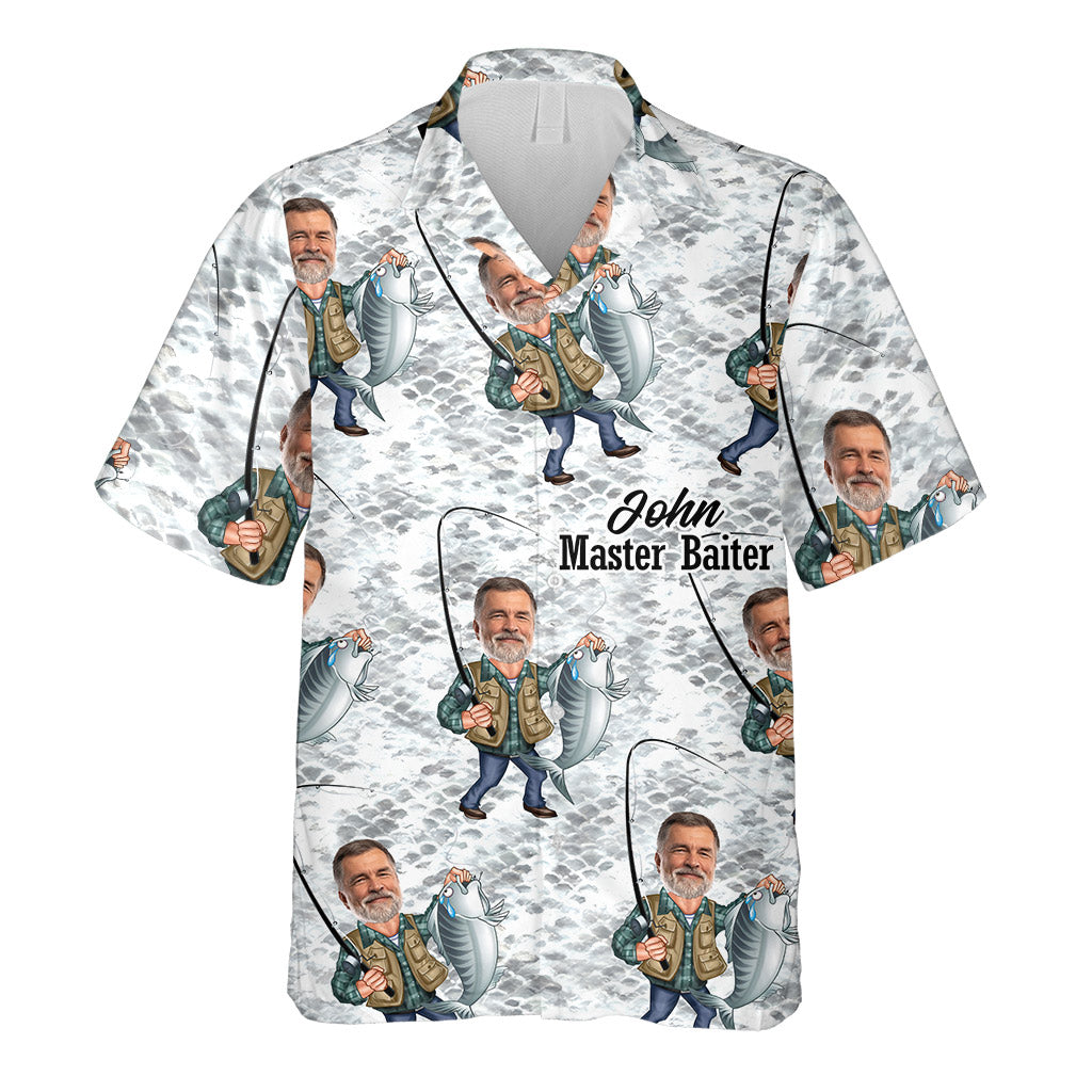 Master Baiter - Personalized Fishing Hawaiian Shirt