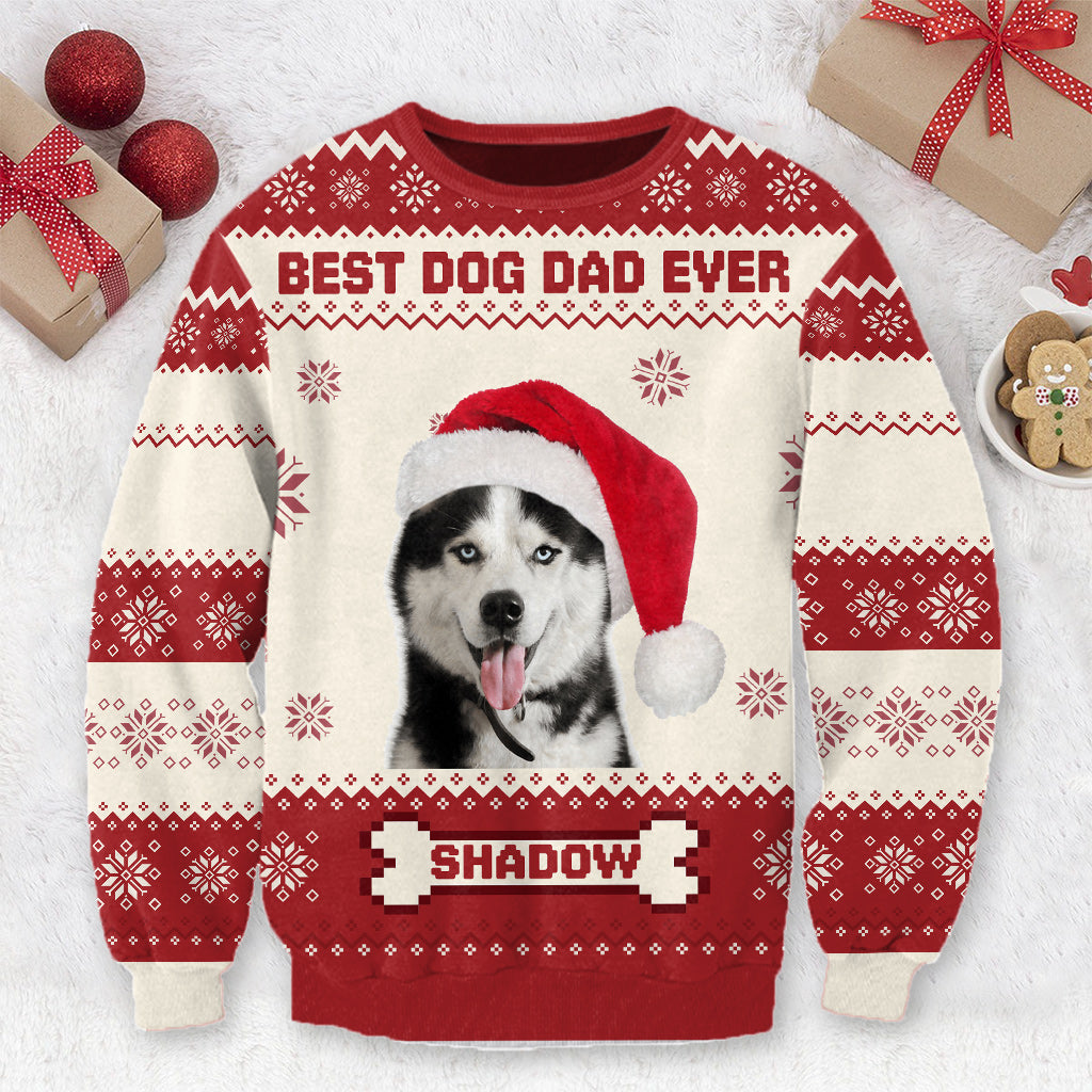 Merry Woofmas - Personalized Dog Ugly Sweater