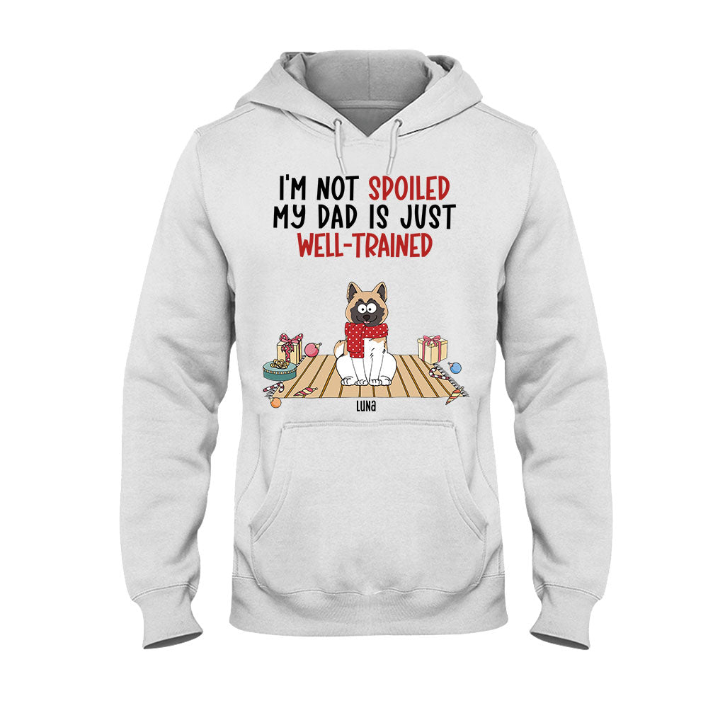 Well Trained Mom/Dad - Personalized Dog T-shirt And Hoodie