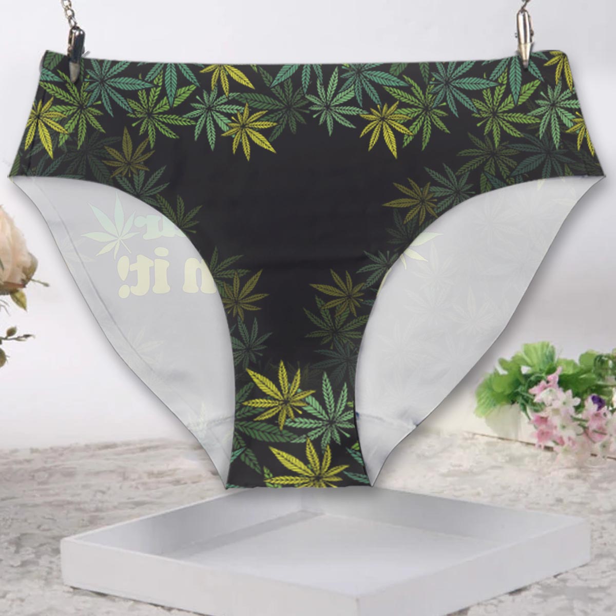 Roll Your Weed On It 4:20 - Personalized Weed Women Briefs