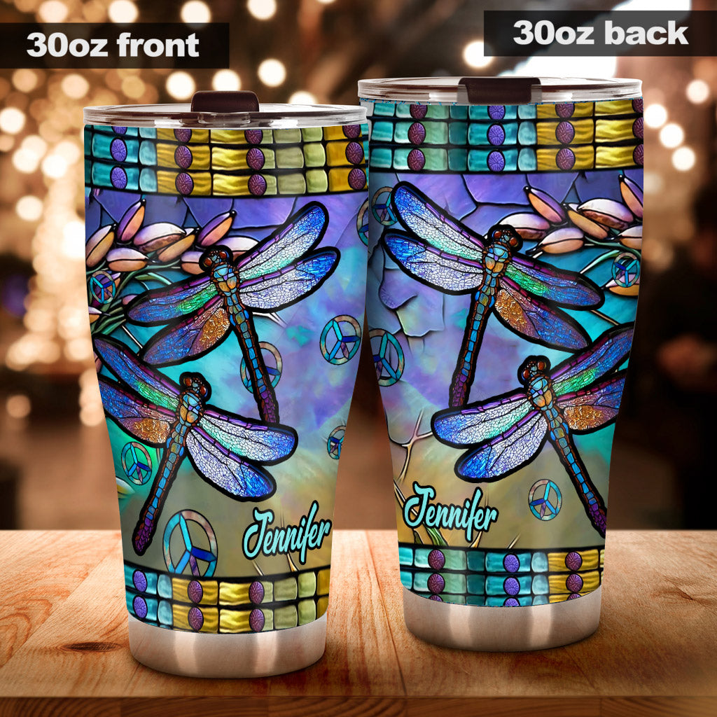 Hippie Soul - Personalized Hippie Tumbler