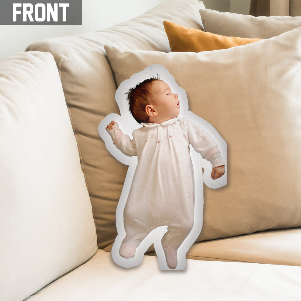 Custom Photo Humanoid - Personalized Newborn Shaped Pillow