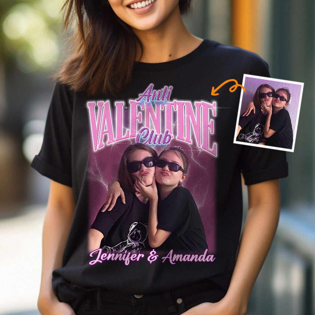 Anti Valentine Club - Personalized Bestie T-shirt And Hoodie