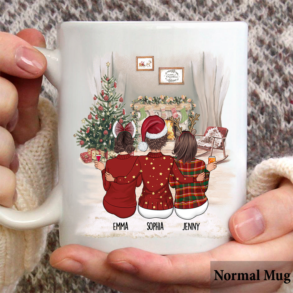 Personalized Mother & Son Mug - Mother And Sons Forever Linked