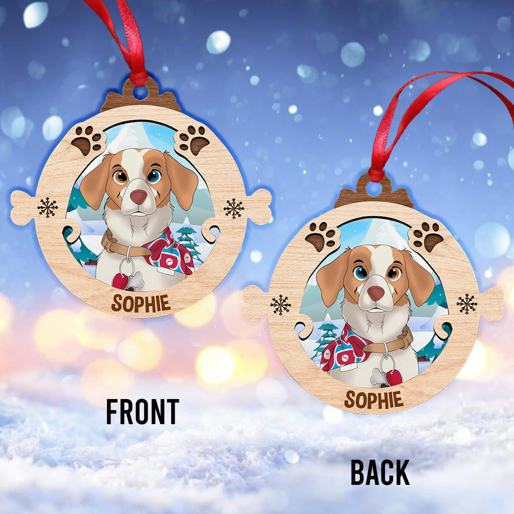 Love My Dog/Cat - Gift for dog lovers - Personalized Ornament