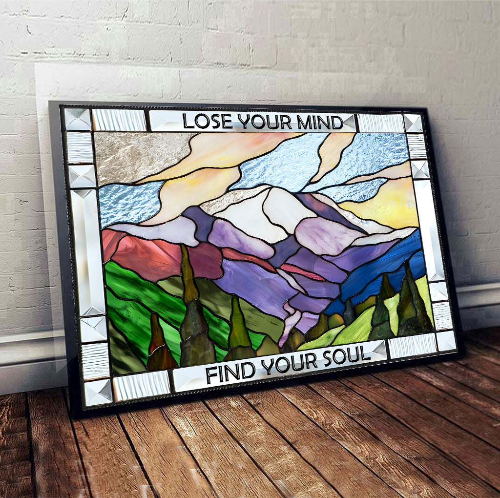 Lose Your Mind Hiking Canvas And Poster