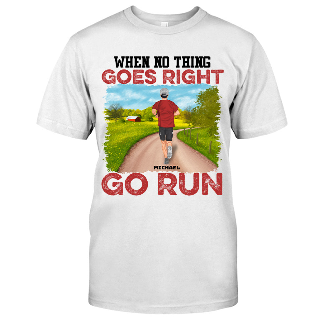 Life Is Better In Running Shoes - Personalized Running T-shirt & Hoodie