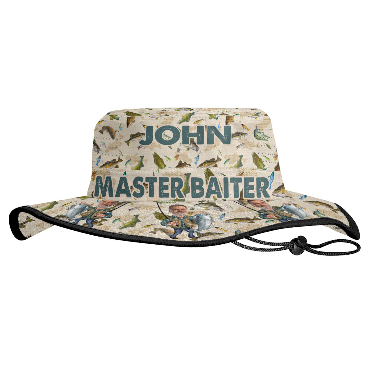 Master Baiter - Personalized Fishing Boonie Hat