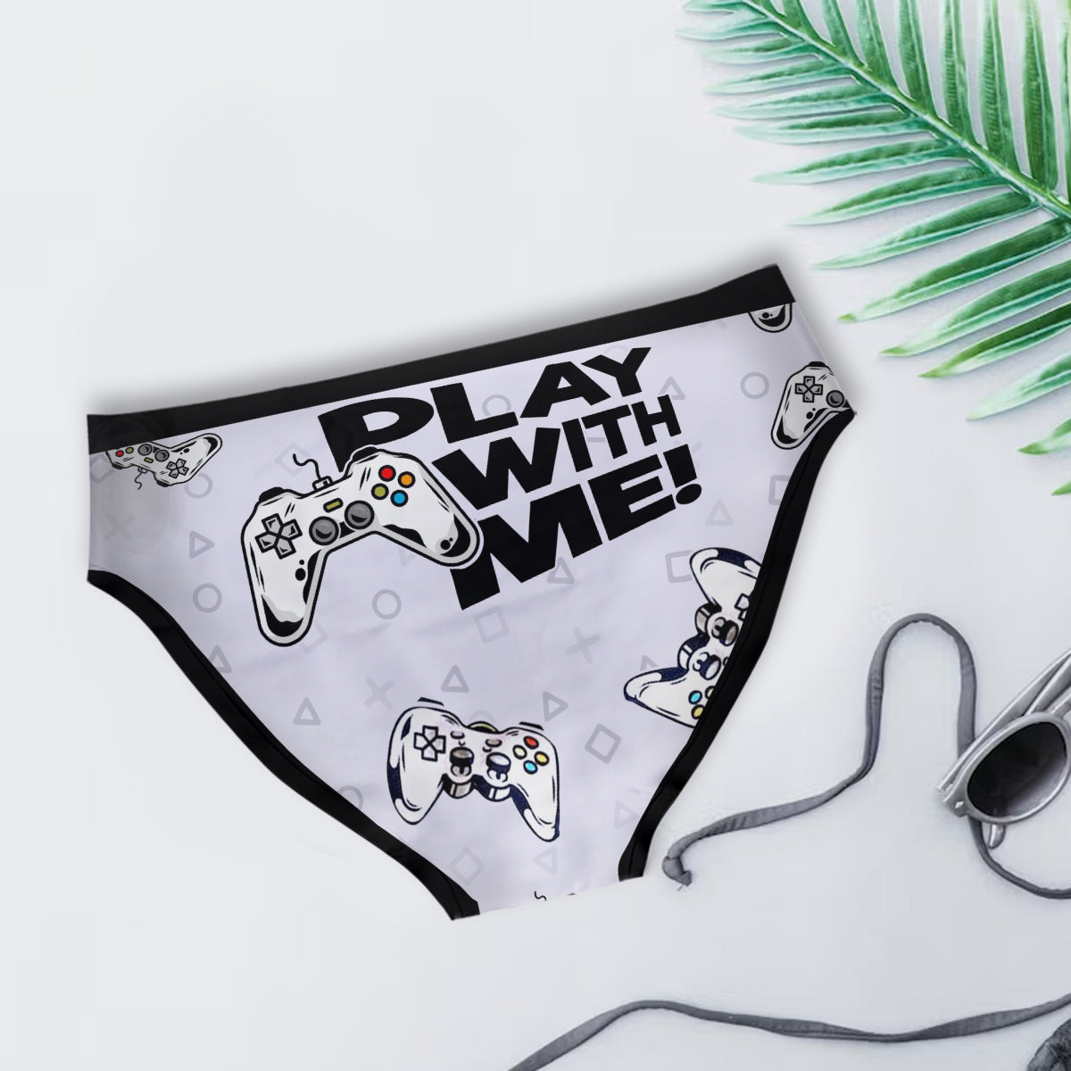 Play With Me Video Game Women Briefs & Men Boxer Briefs, play with me game  