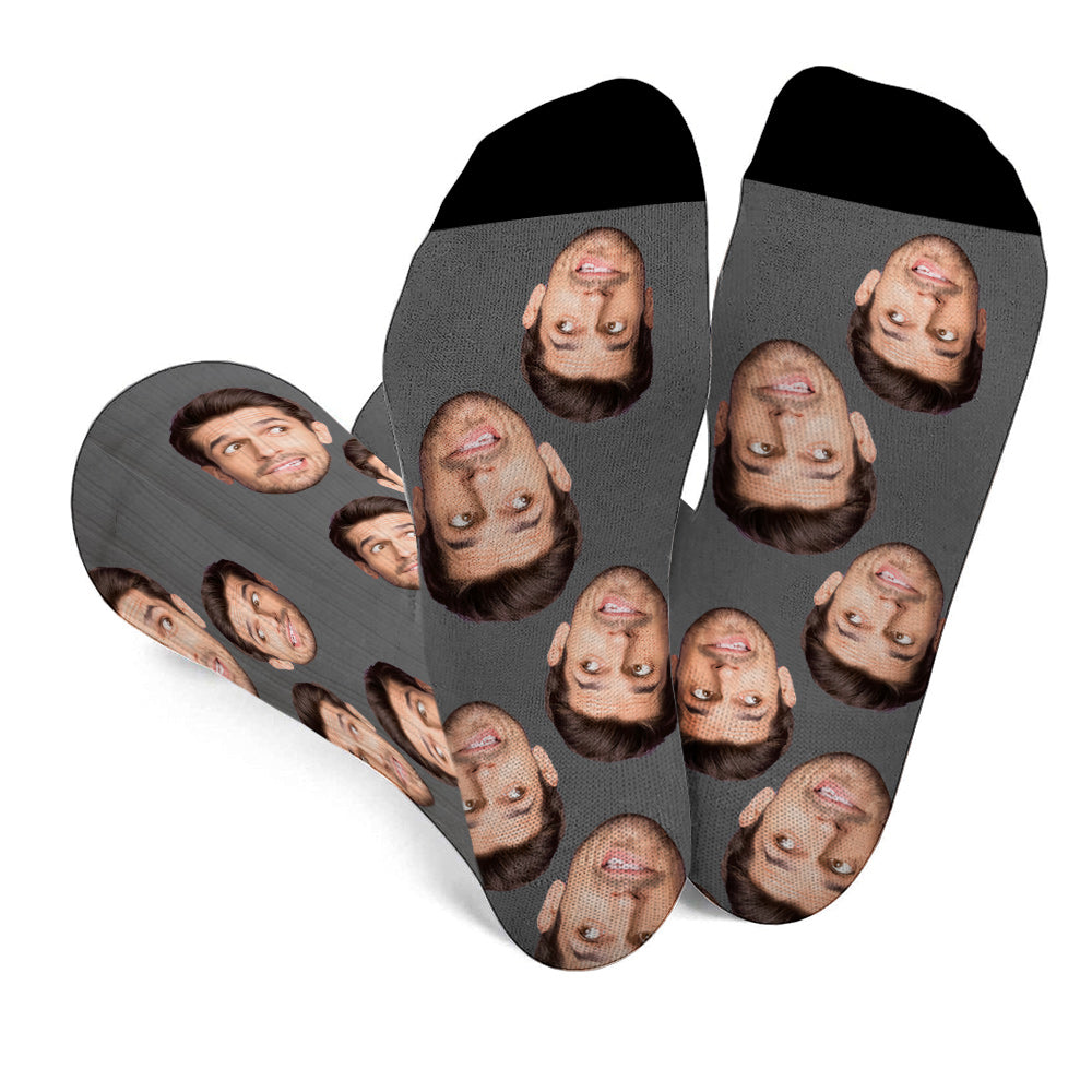 Custom Face - Personalized Father Socks