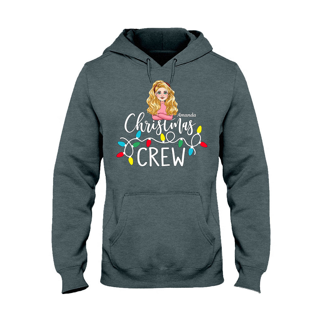 Christmas Crew - Personalized Christmas T-shirt And Hoodie