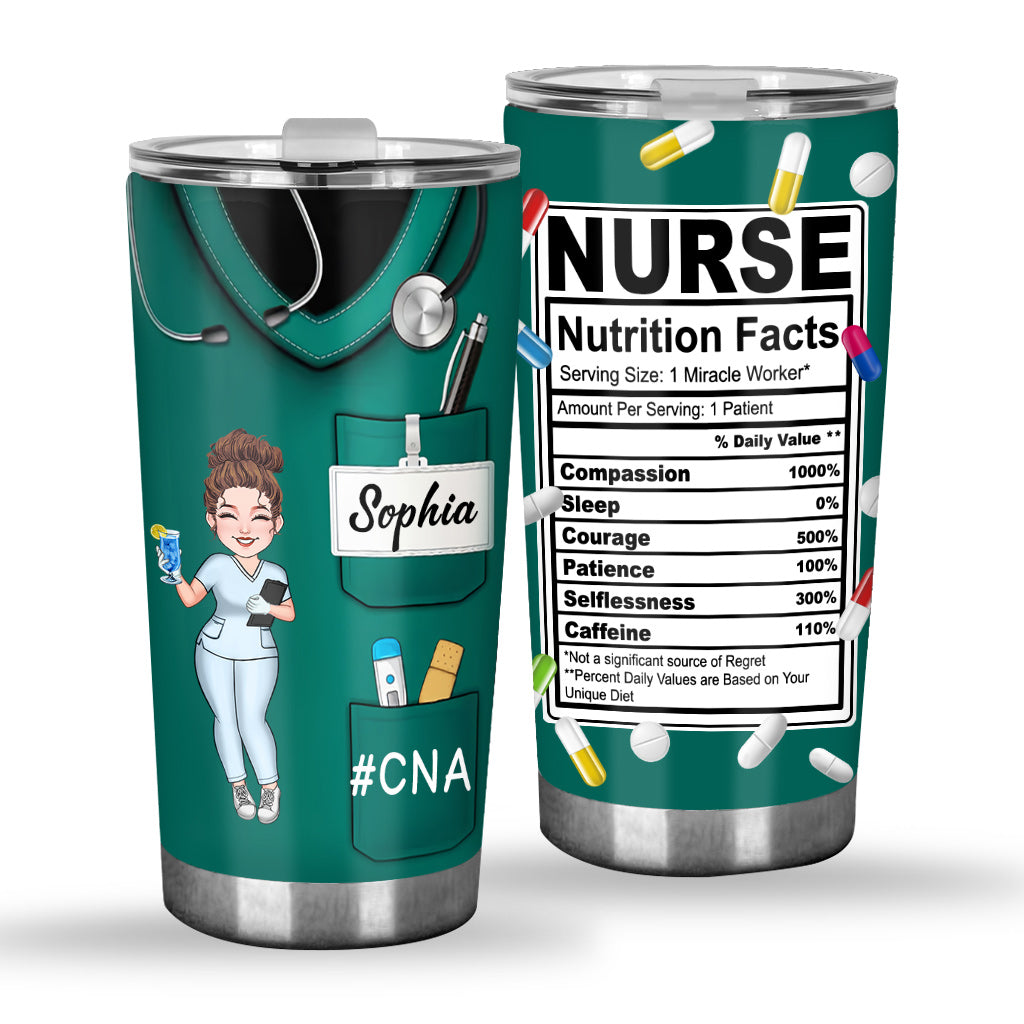 Nurse Facts - Personalized Nurse Tumbler