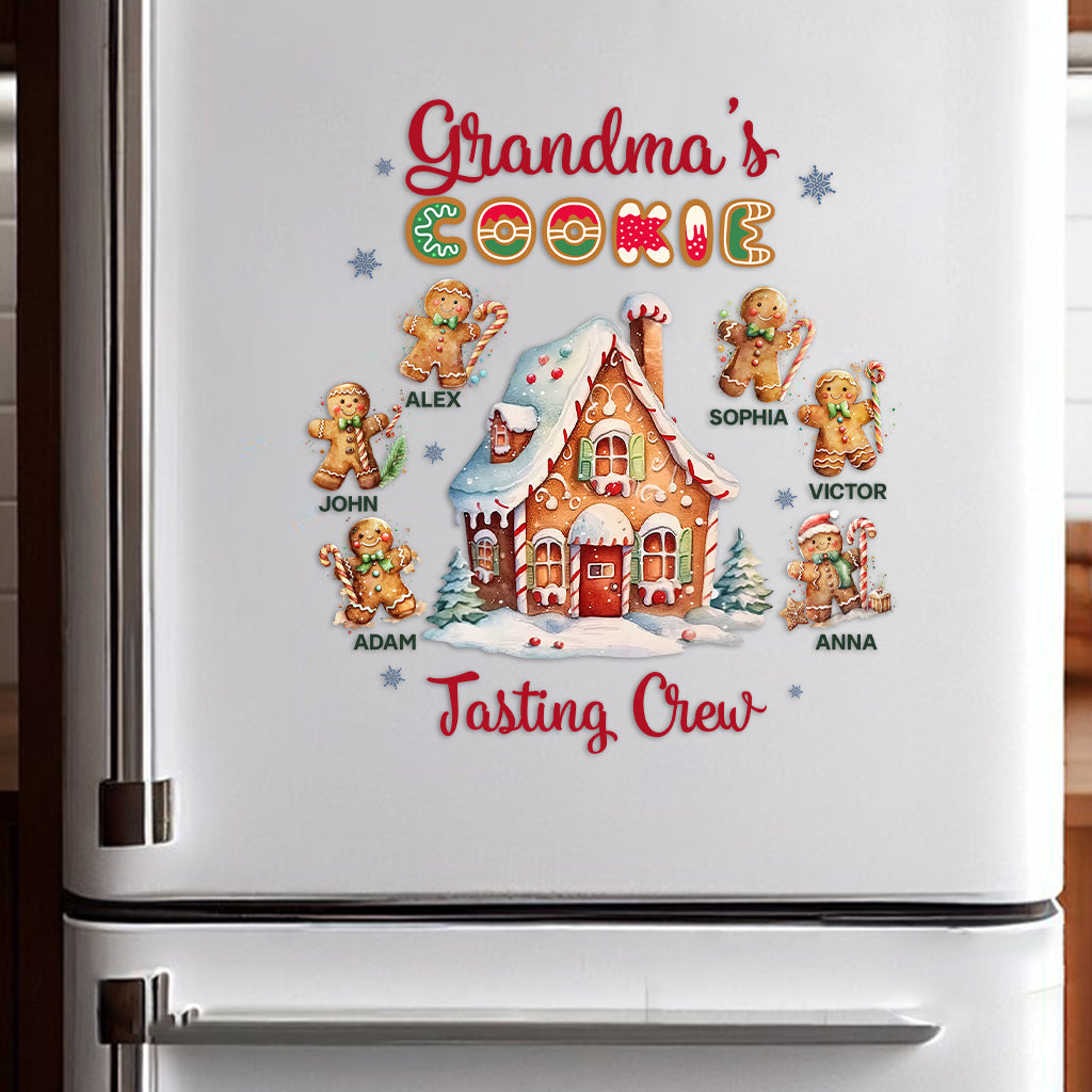 Discover Grandma’s Cookies Tasting Crew - Personalized Grandma Decal