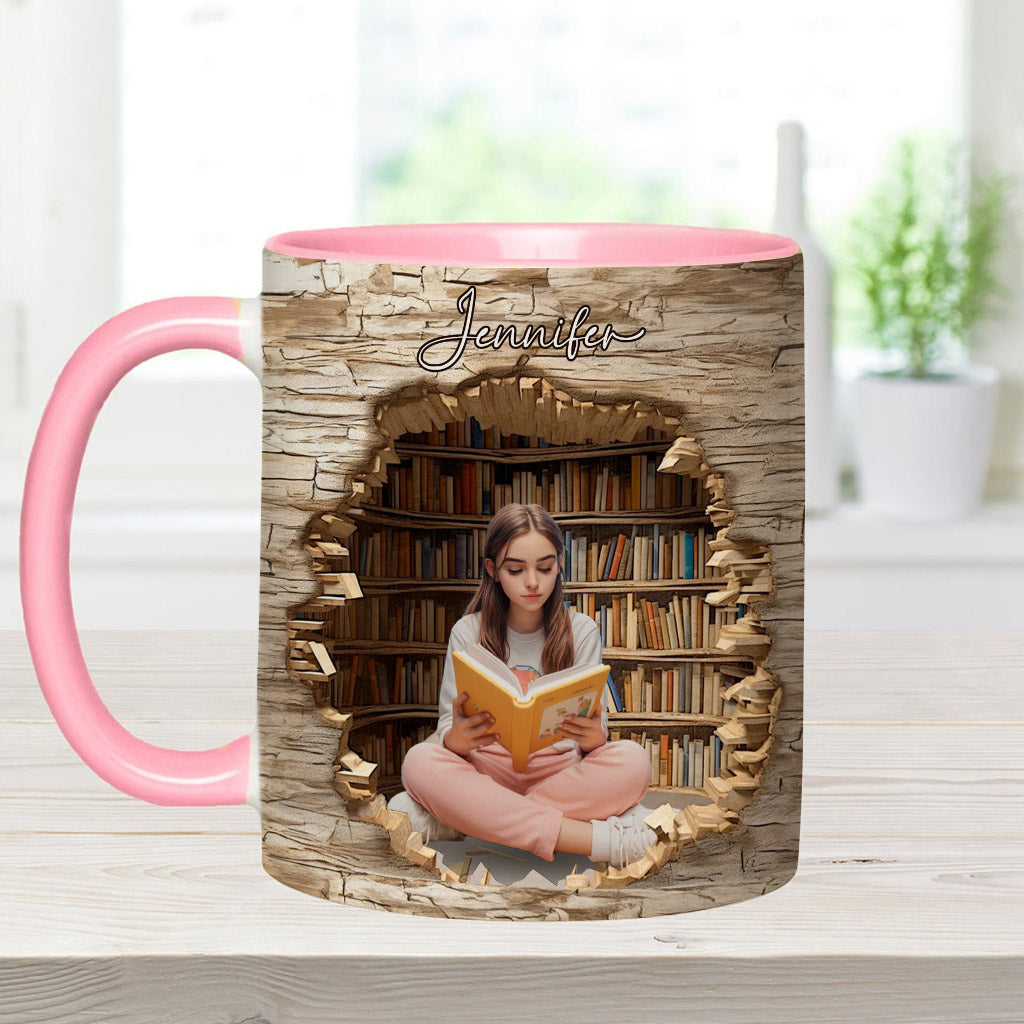 My Reading Corner - Personalized Book Accent Mug