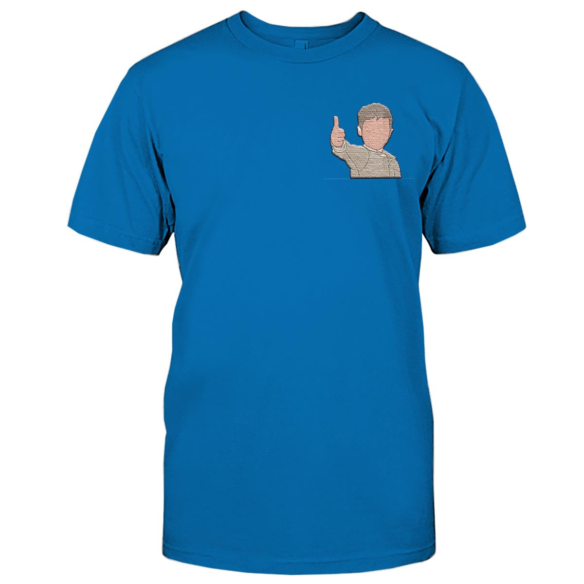 Custom 2D Photo - Personalized Kid Embroidered T-shirt