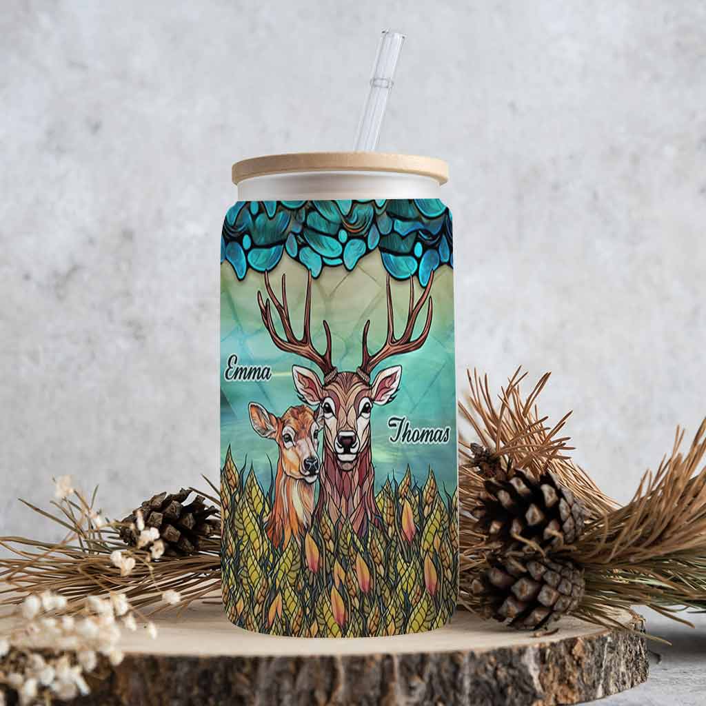 You & Me We Got This - Personalized Hunting Can Glass