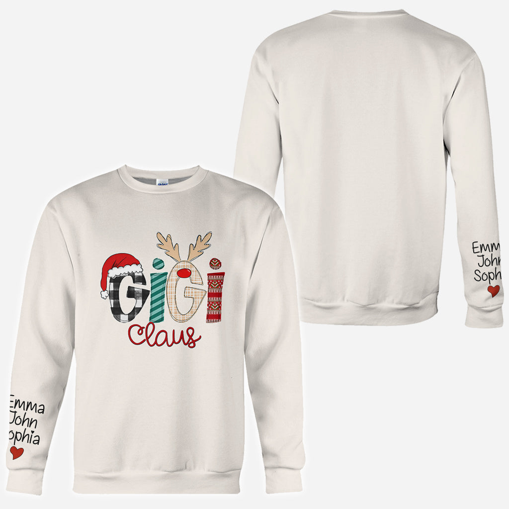 Gigi Claus - Personalized Grandma All Over Shirt