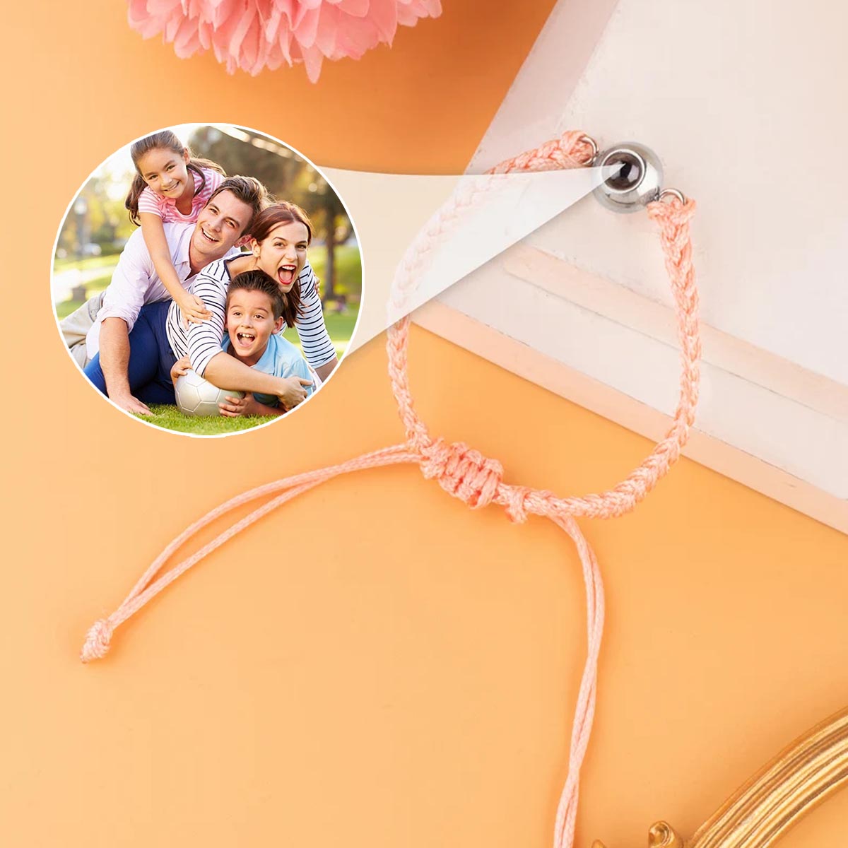 Love My Family - Personalized Family Projection Bracelet